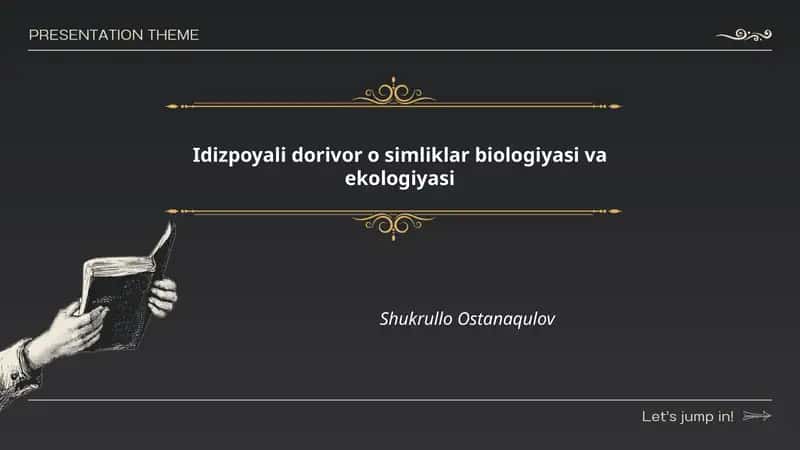 Idizpoyali dorivor o simliklar biologiyasi va ekologiyasi