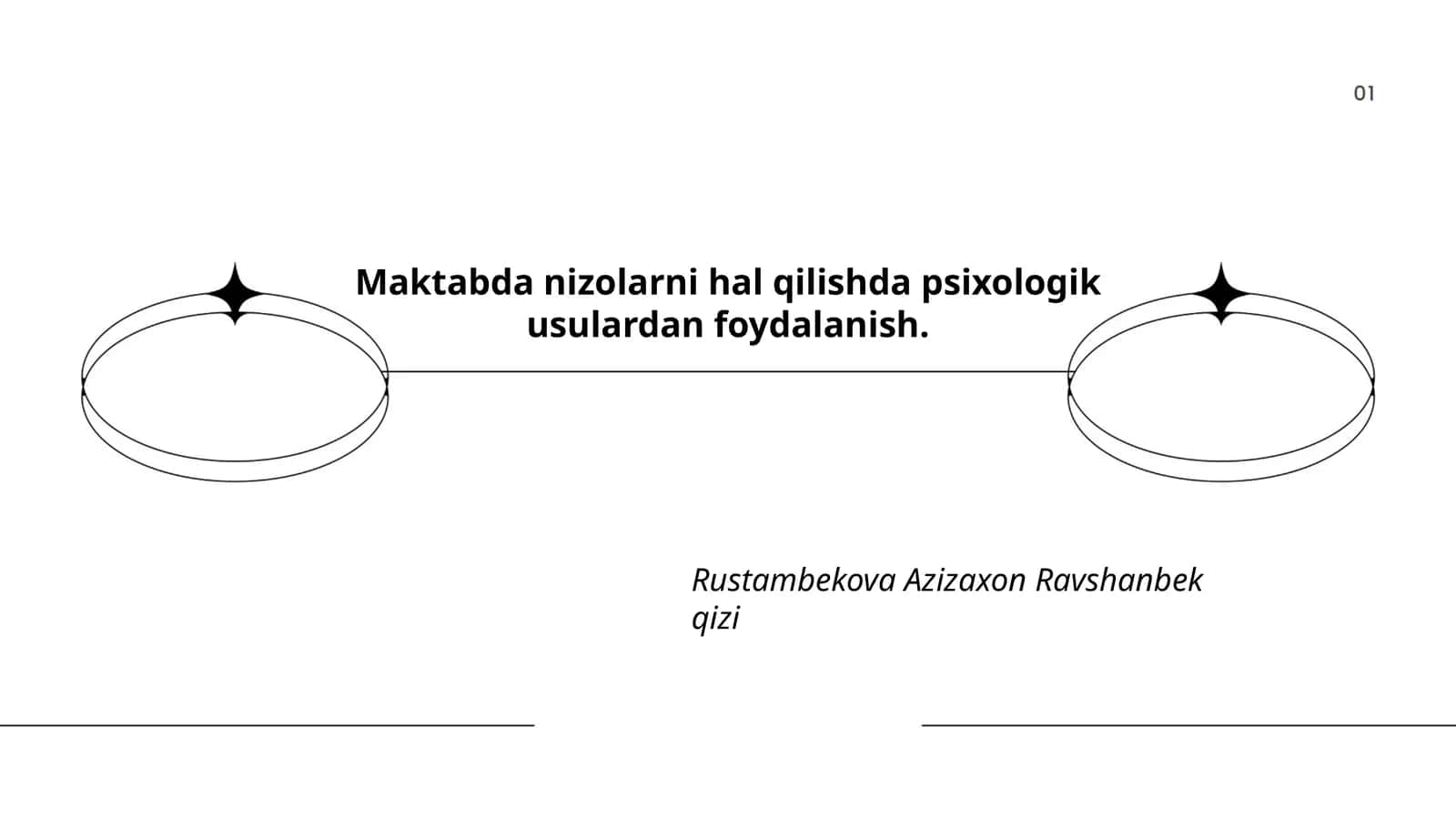 Maktabda nizolar: Psixologik usullarning ahamiyati