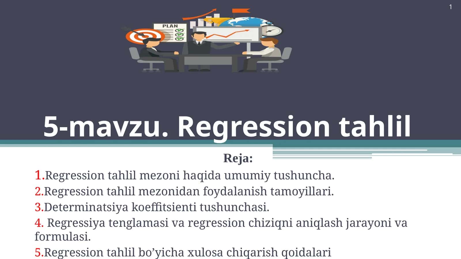 Regression tahlil
