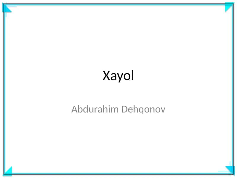 Xayol