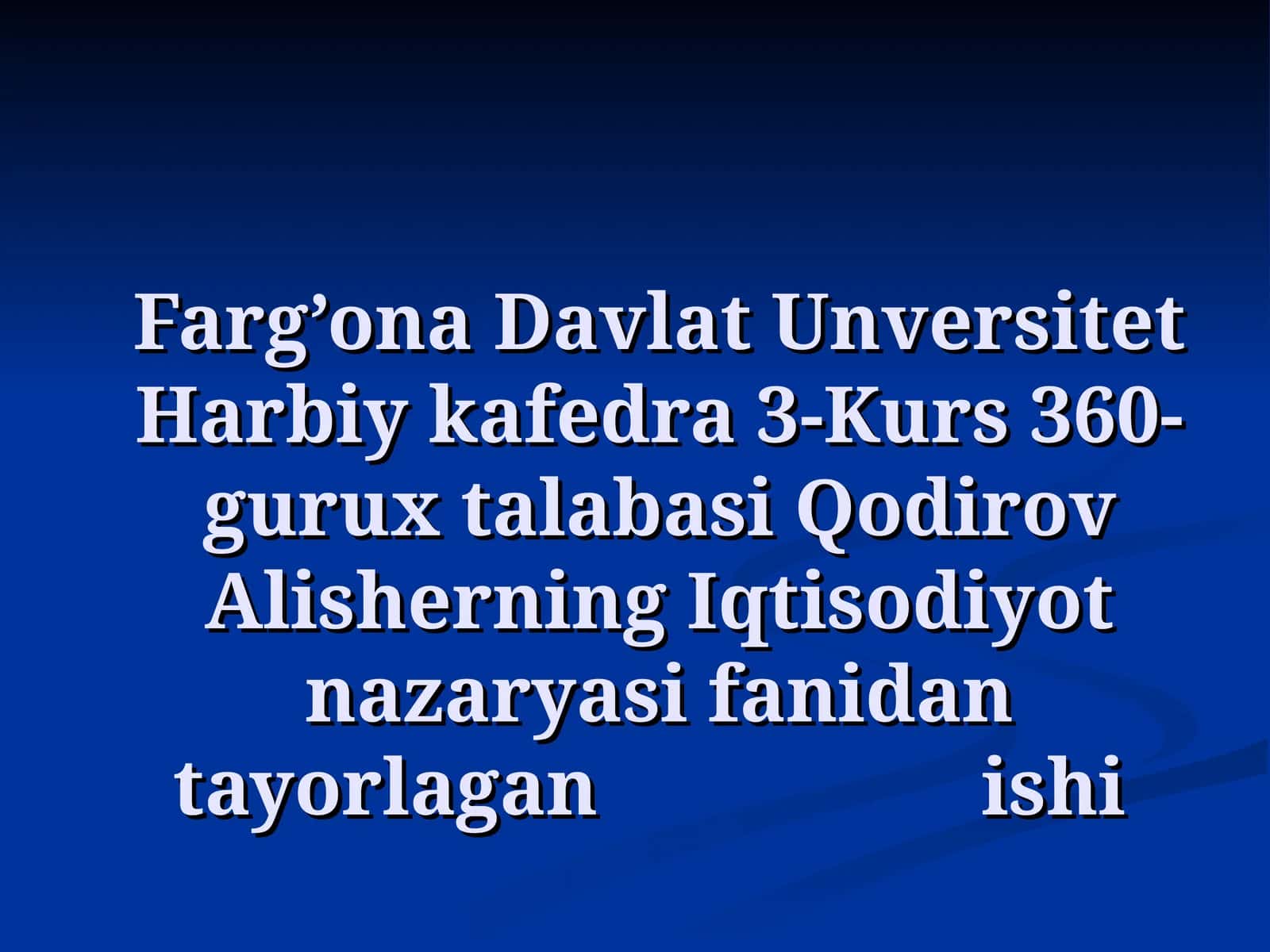 Bank tizimi va turlari