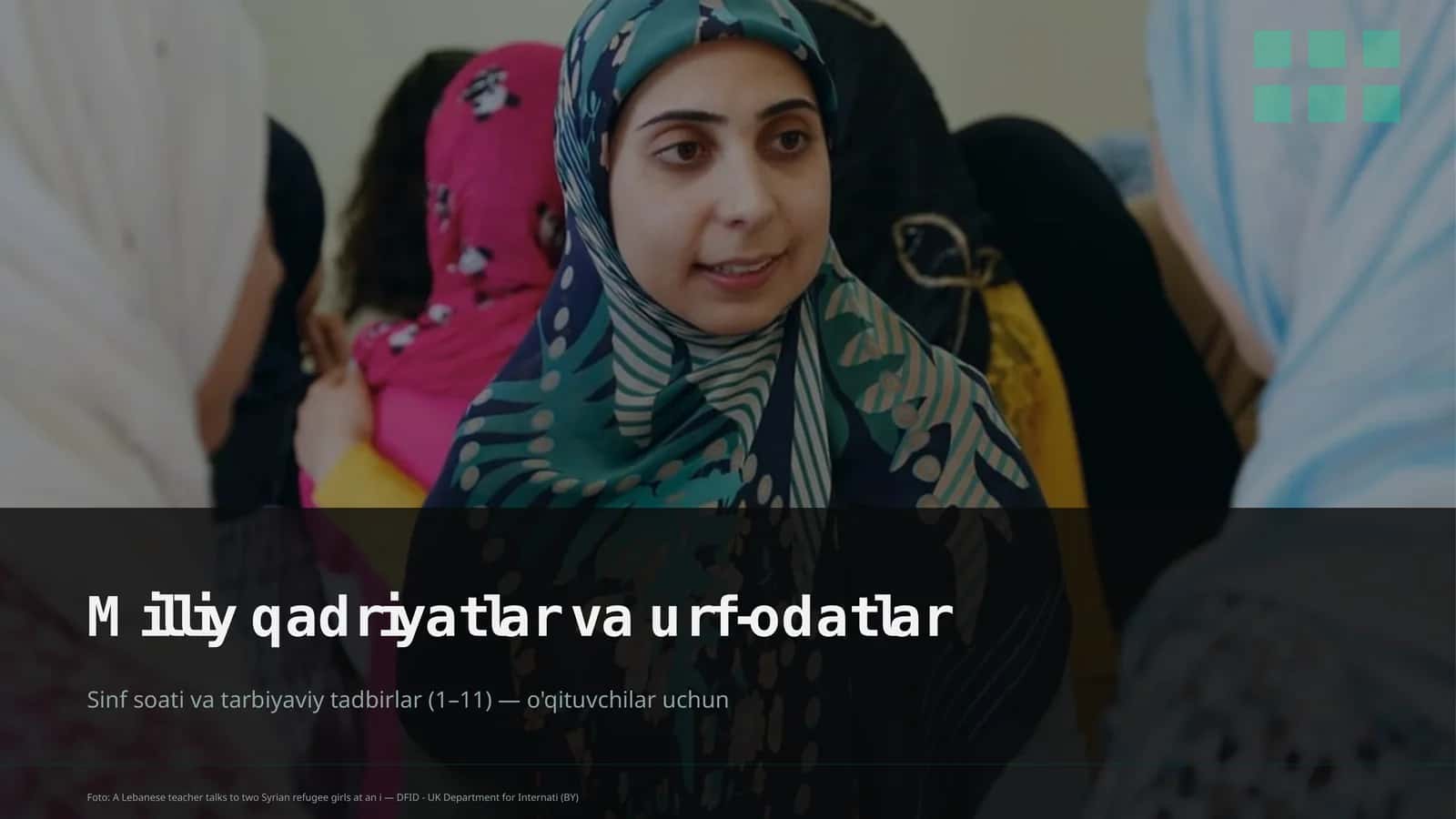 Milliy qadriyatlar va urf-odatlar