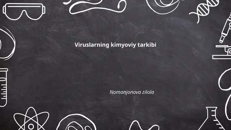Viruslarning kimyoviy tarkibi