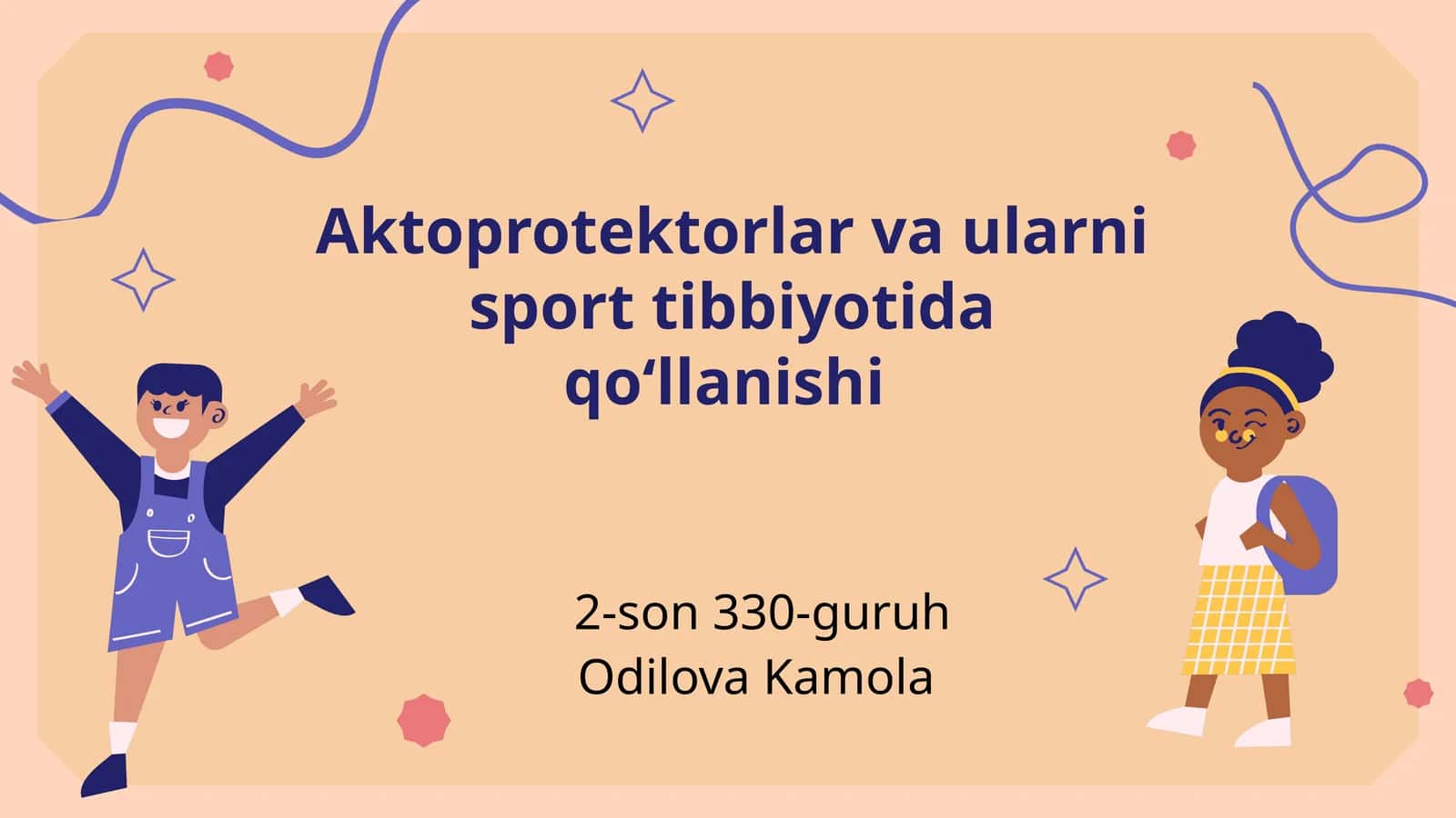 Aktoprotektorlar va ularni sport tibbiyotida qo'llanilishi