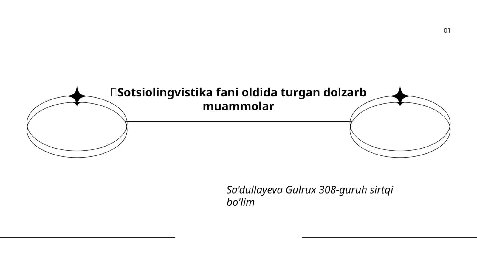 Sotsiolingvistika fani oldida turgan dolzarb muammolar