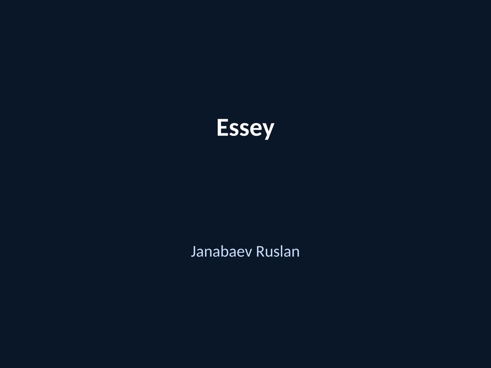 Essey