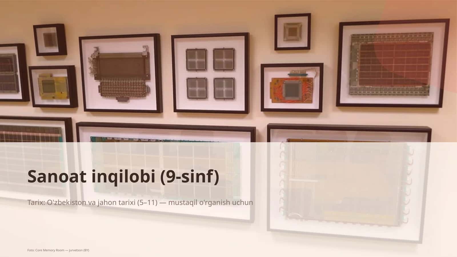 Sanoat inqilobi (9-sinf)