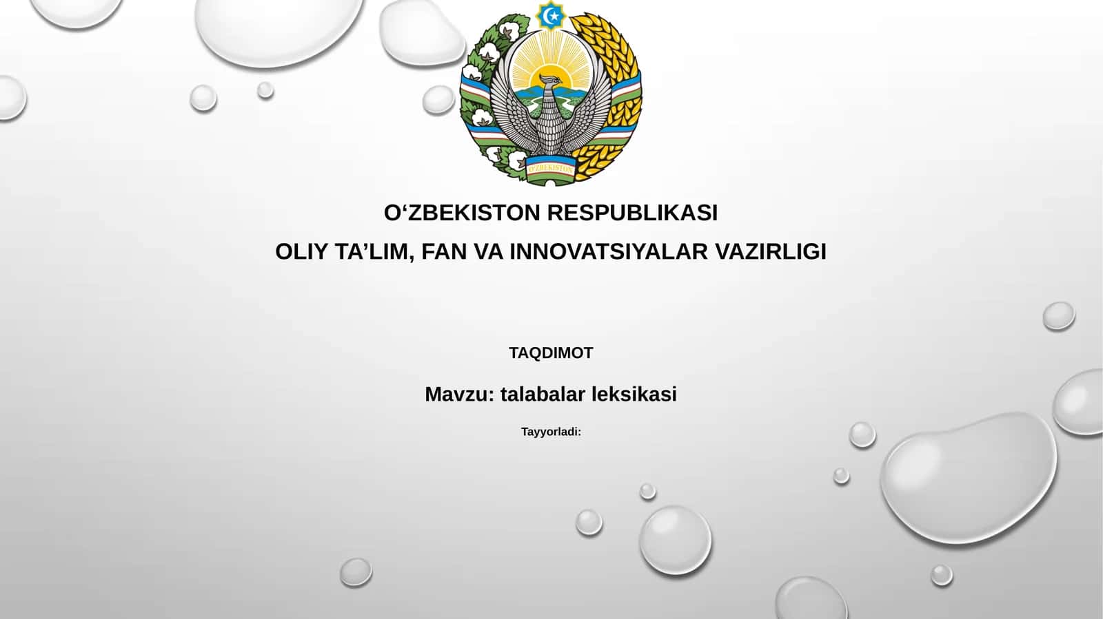 Talaba leksikoni