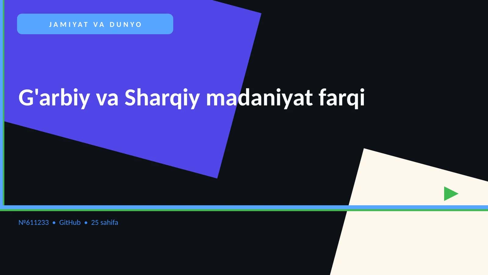 JAMIYAT VA DUNYO