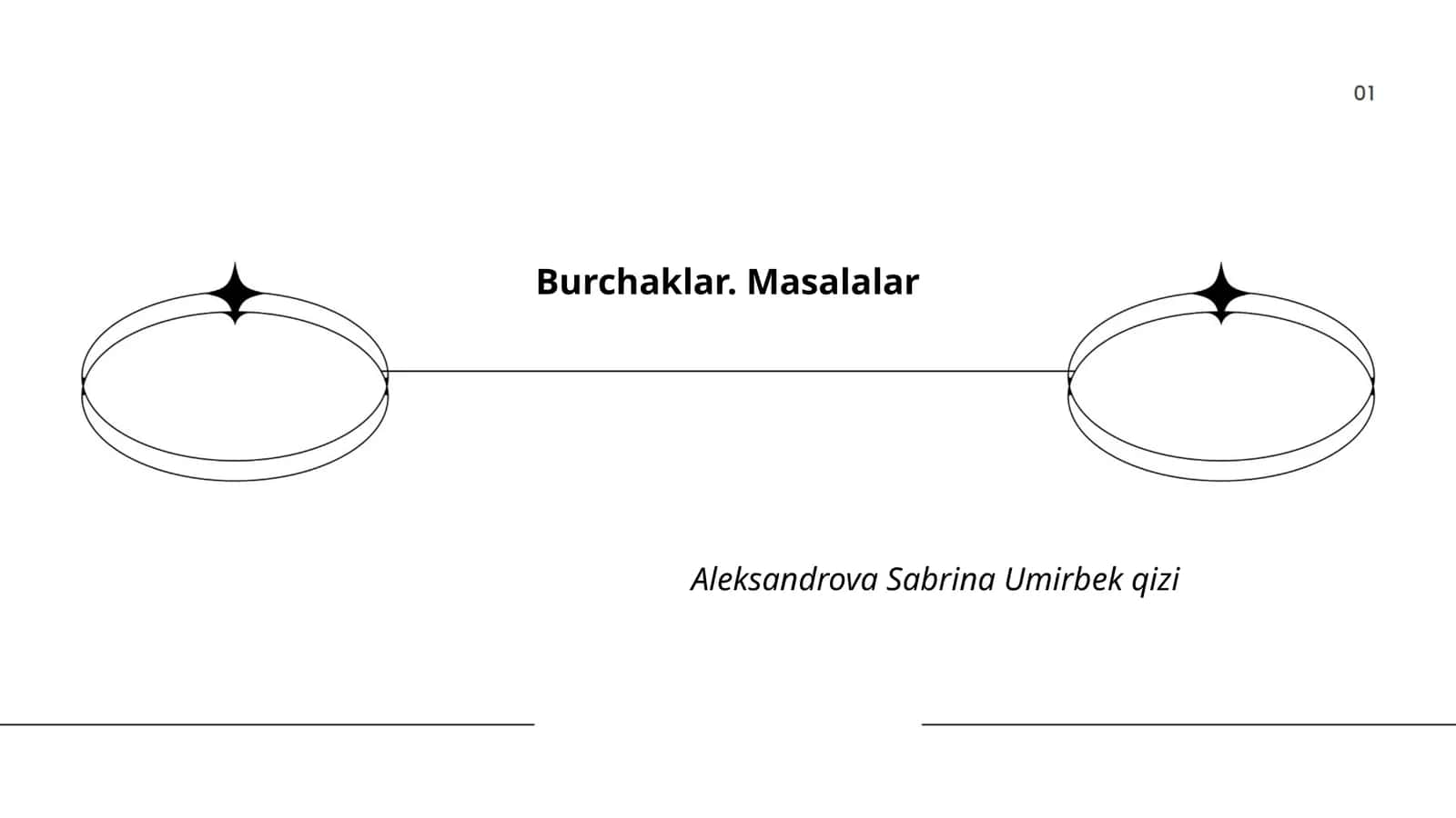 Burchaklar. Masalalar