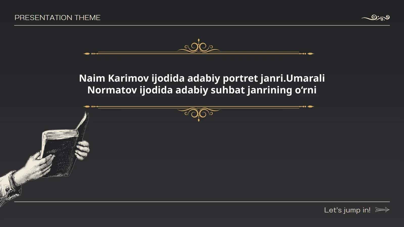 Naim Karimovning adabiy portretlari
