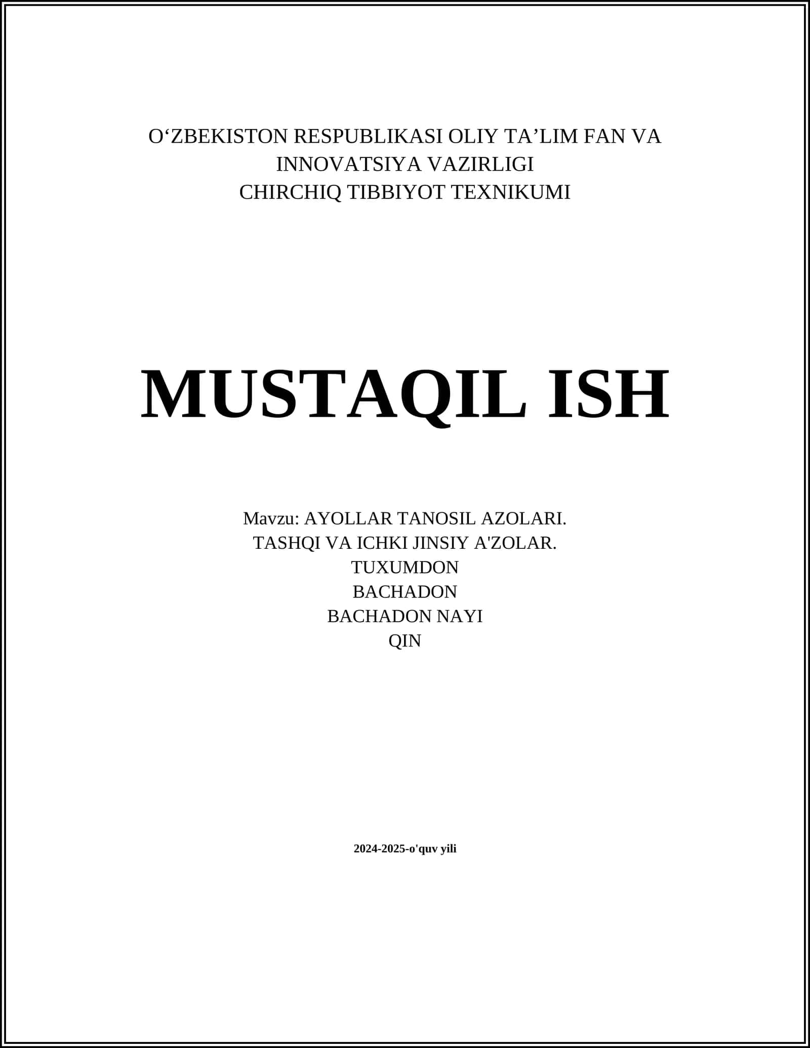 AYOLLAR TANOSIL AZOLARI