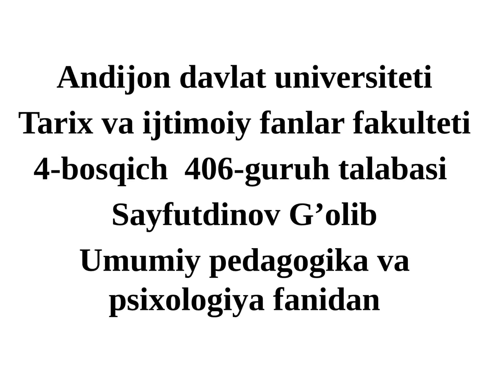 Rivojlangan xorijiy davlatlarda ta’lim tizimi