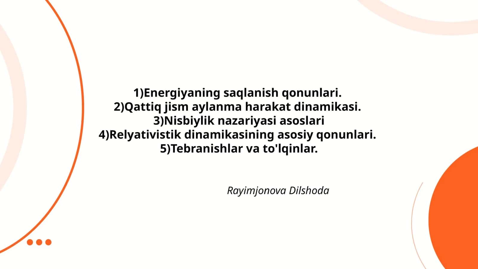Nisbiylik Nazariyasi Asoslari