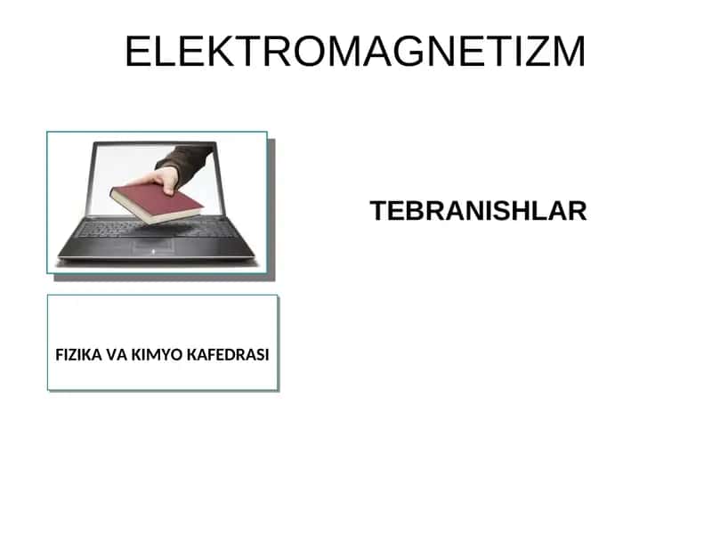 Elеktromagnit maydonni vujudga kеlishi
