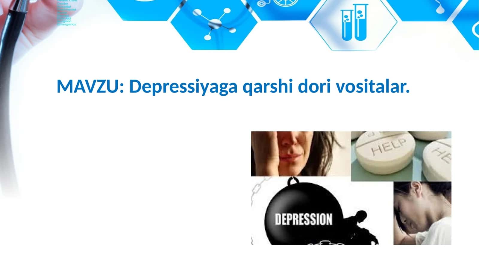 Depressiyaga qarshi dorivorlar