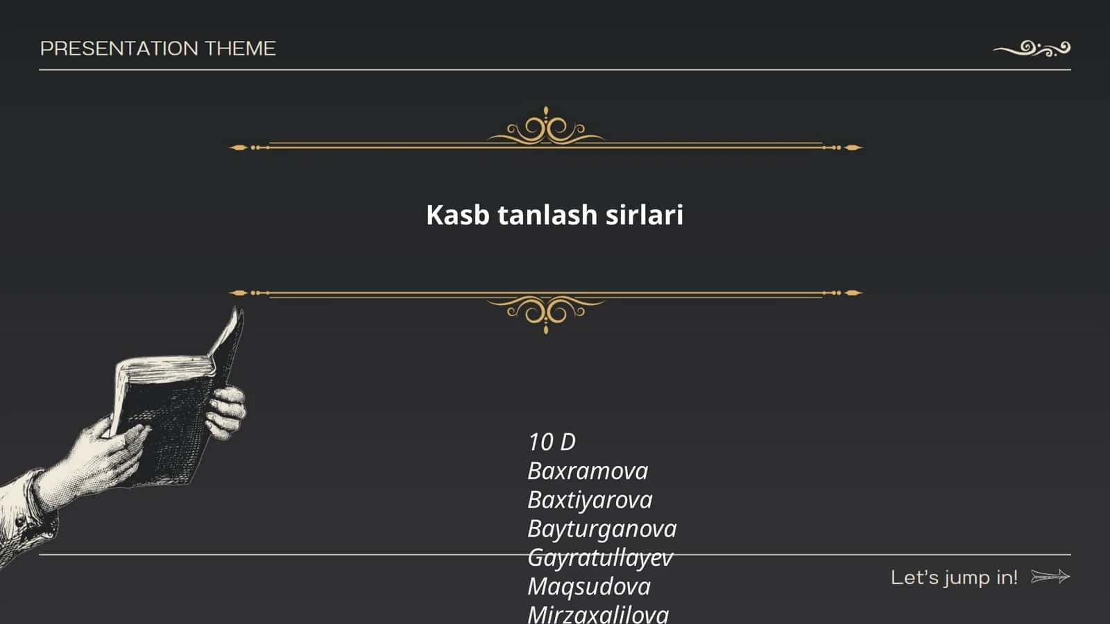 Kasb tanlash sirlari
