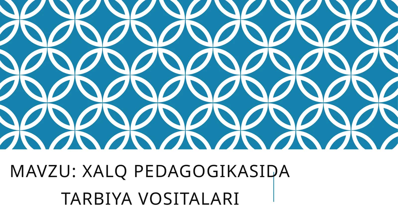 Xalq PedagogikasidaTarbiyavositalari