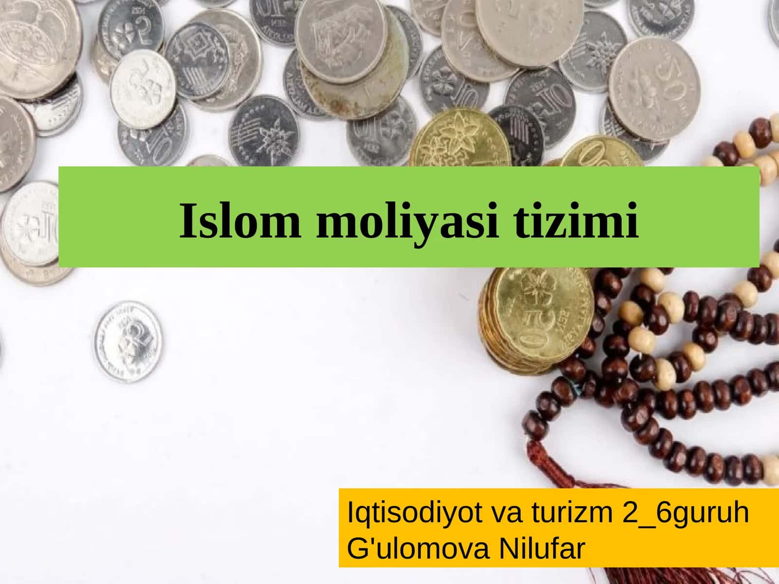 Islom Moliya Sistemi