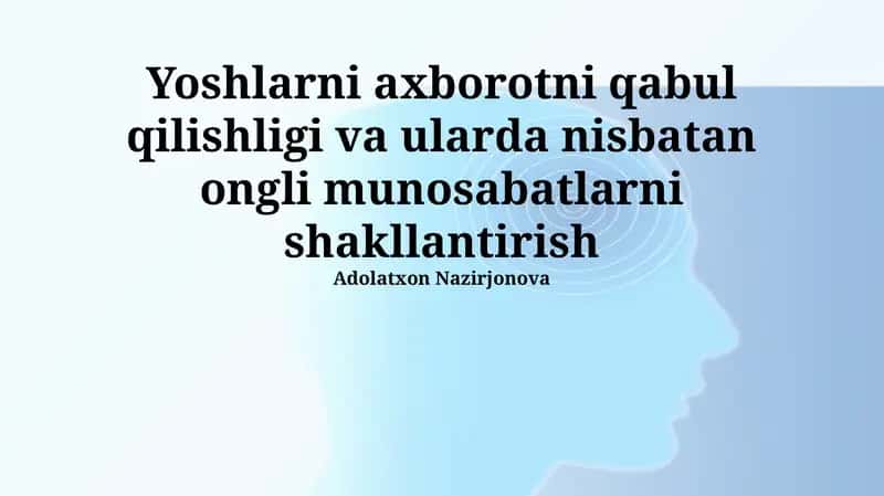 Axborotni tanqidiy tahlil qilish koʻnikmalari