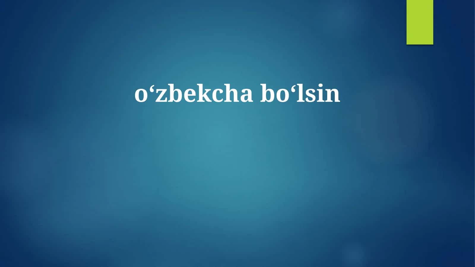 O‘zbekcha “Let It Be”: talqinlar va ta’sirlar