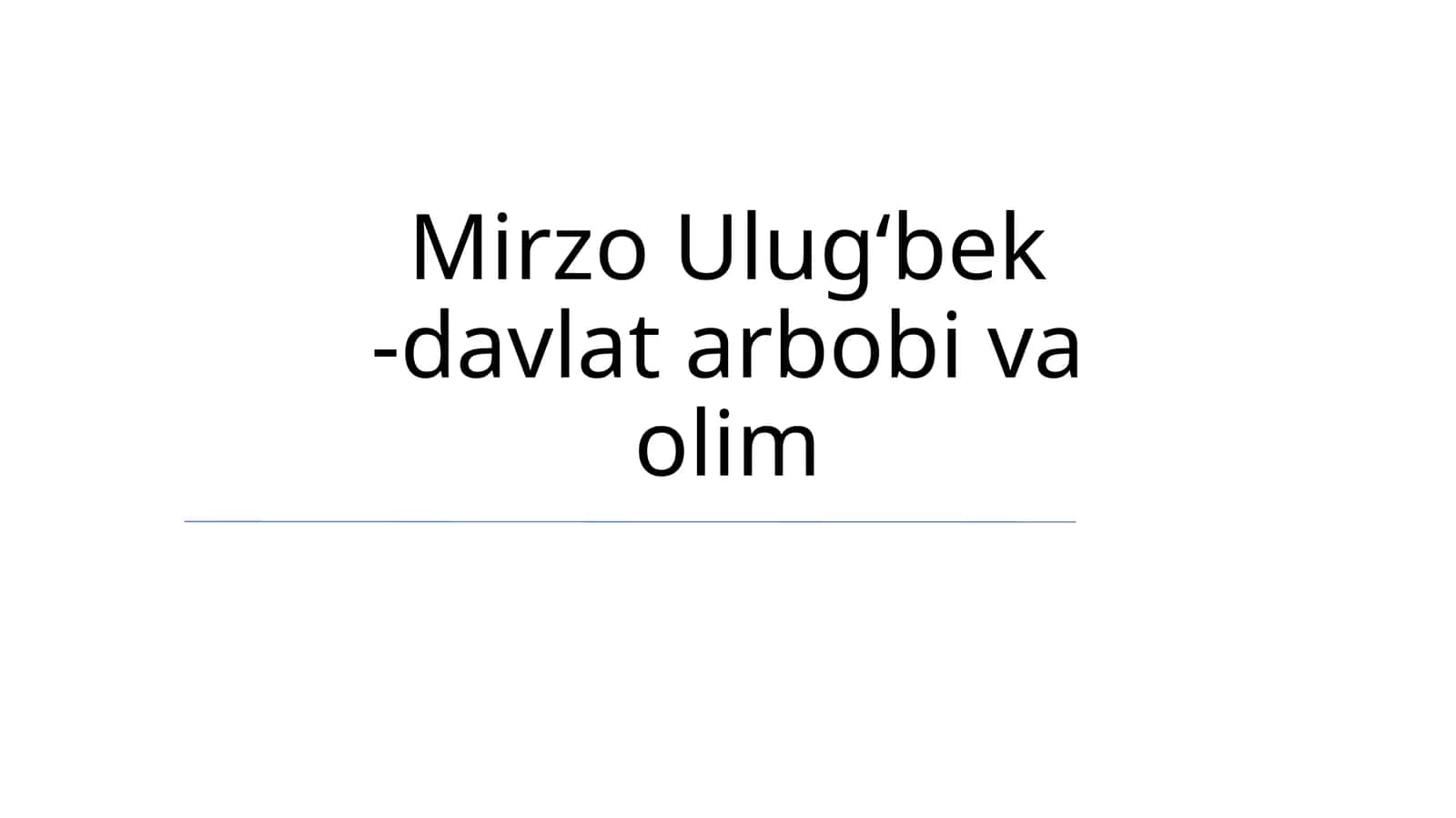 Ulug'bekning merosi Samarqanddagi rasadxonada oʻnlab yillar davomida olib borilgan kuzatishlarga
