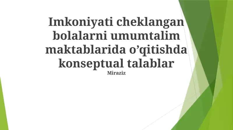 O'qituvchilarni tayyorlash va malakasini oshirish