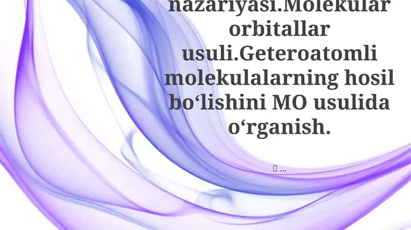 Valent bogʻlar nazariyasi