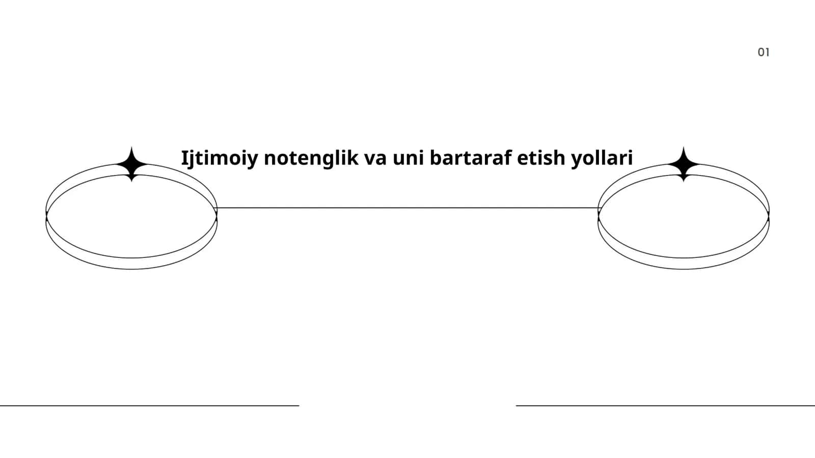 Ijtimoiy notenglik va uni bartaraf etish yollari