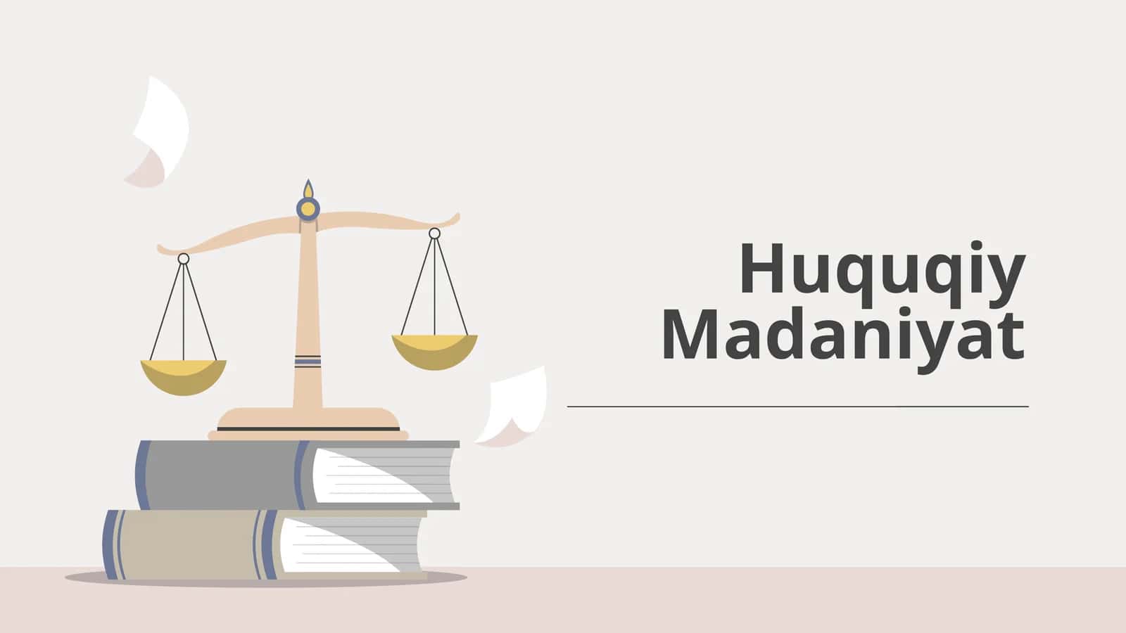 Huquqiy Madaniyat