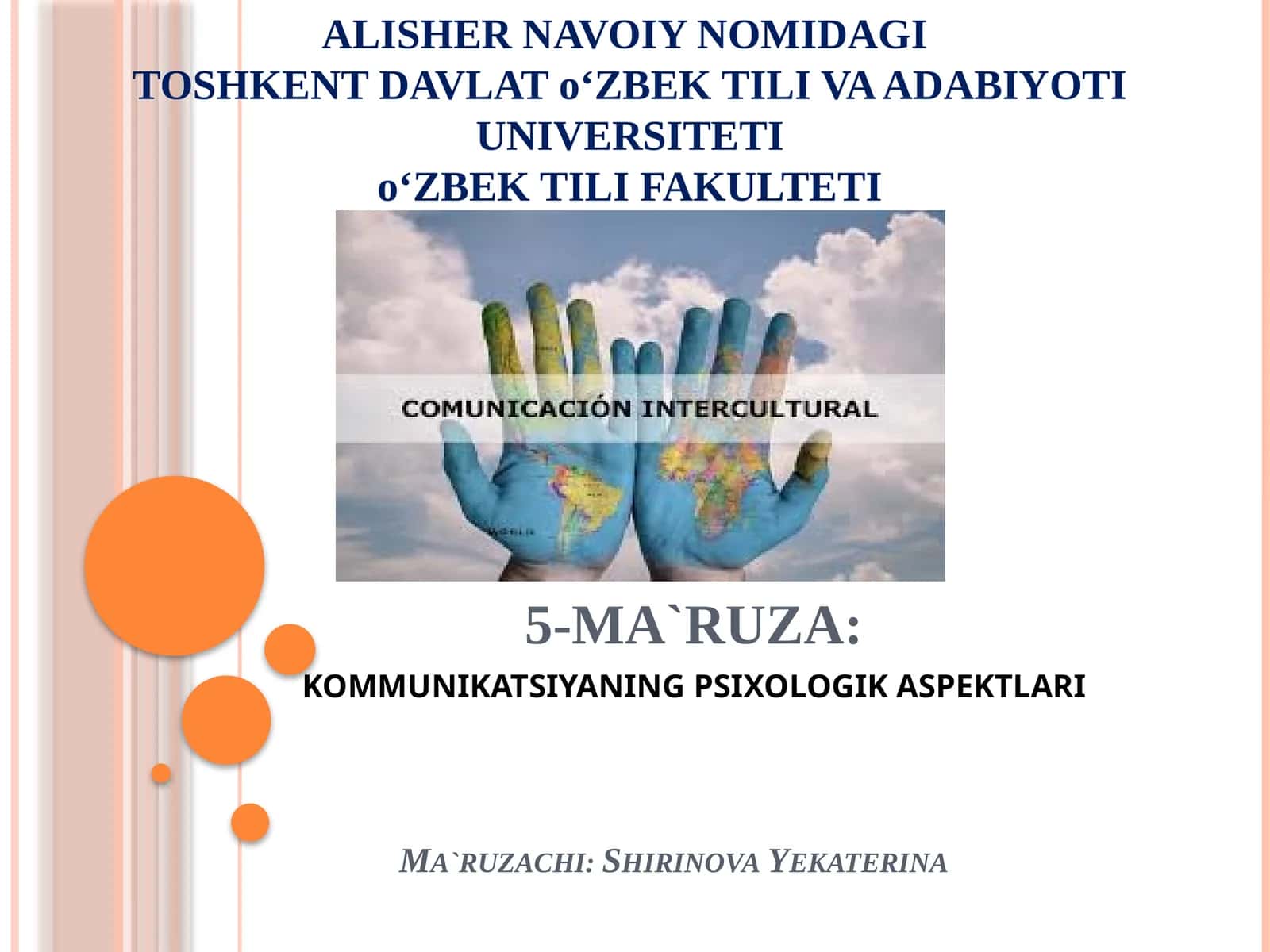 Kommunikatsiyaning Psixologik Aspektlari