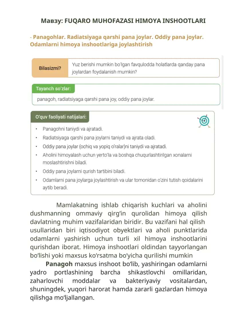 FUQARO MUHOFAZASI HIMOYA INSHOOTLARI