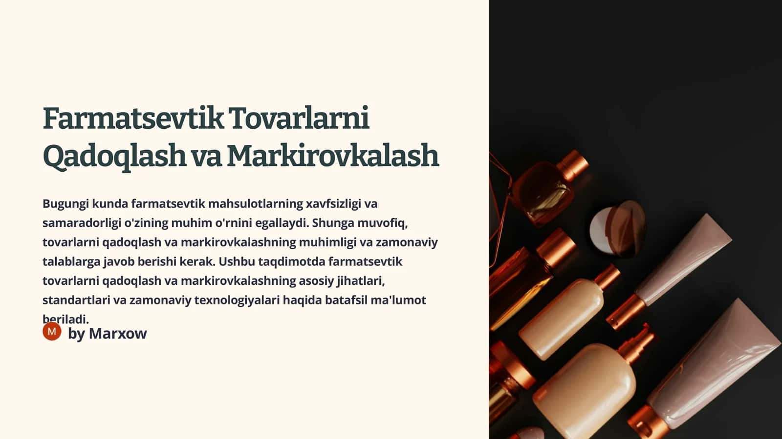 Farmatsevtik Mahsulotlarni Qadoqlash: Maqsad va Ahamiyat