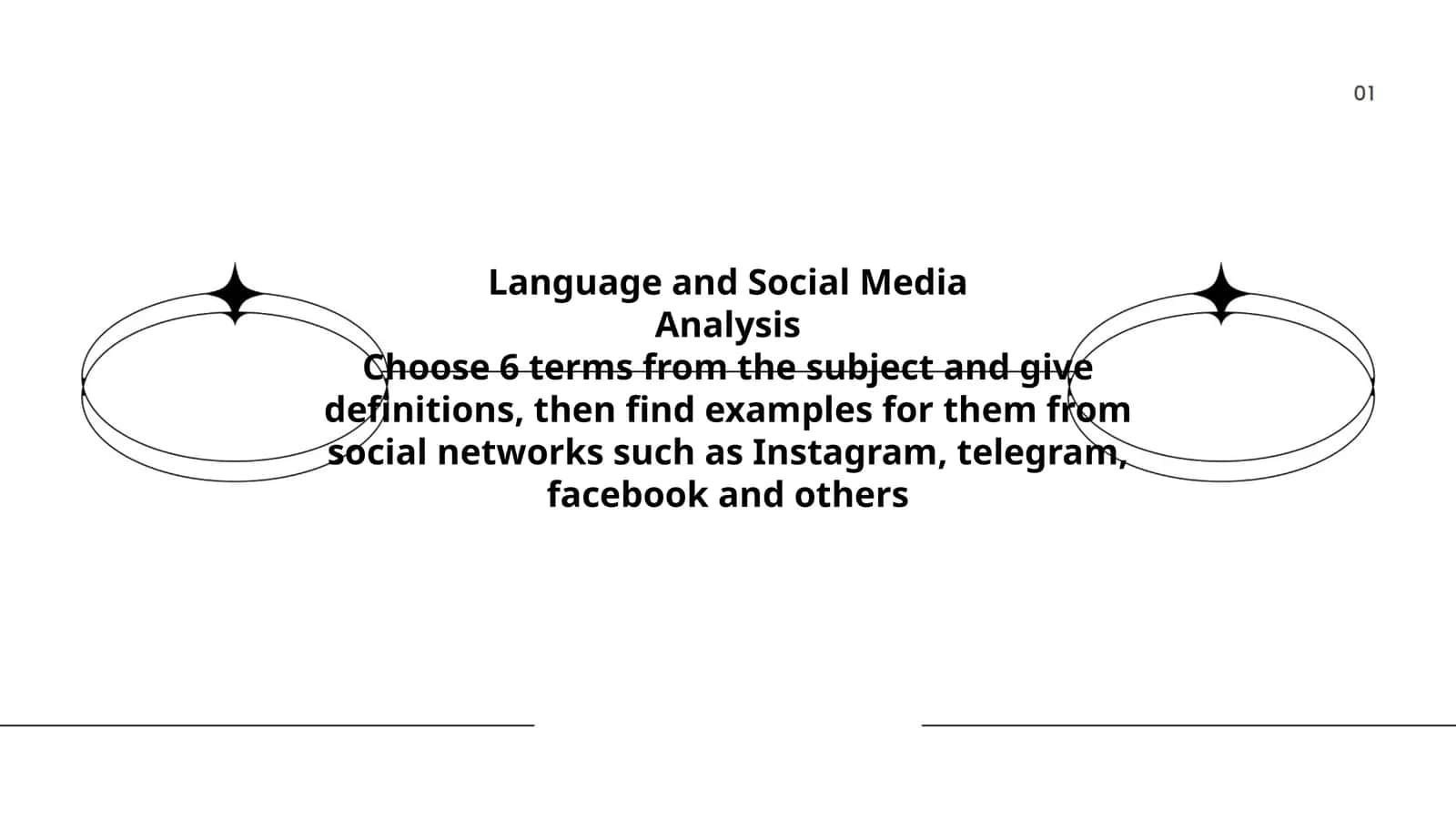 Language and Social Media Analysis