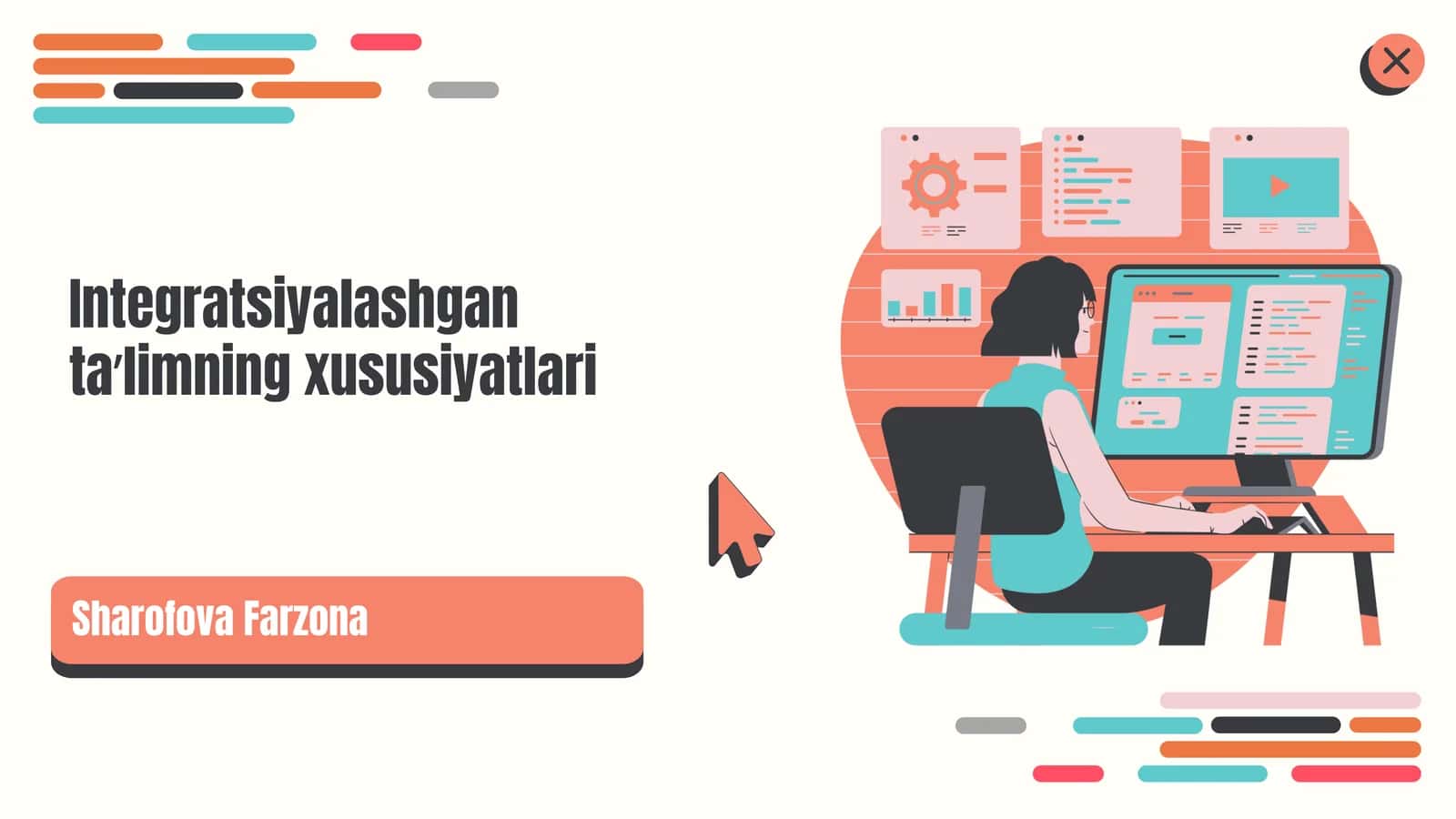 Integratsiyalashgan taʼlimning xususiyatlari