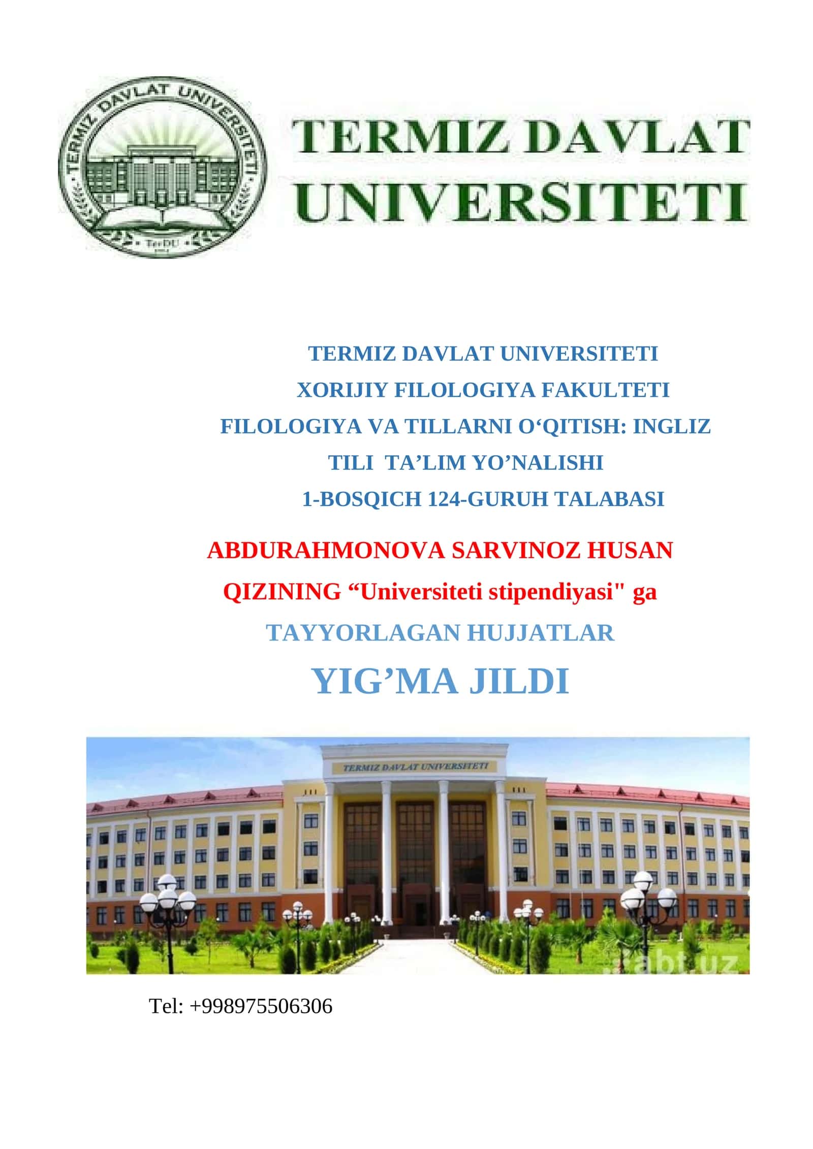 Universiteti stipendiyasi
