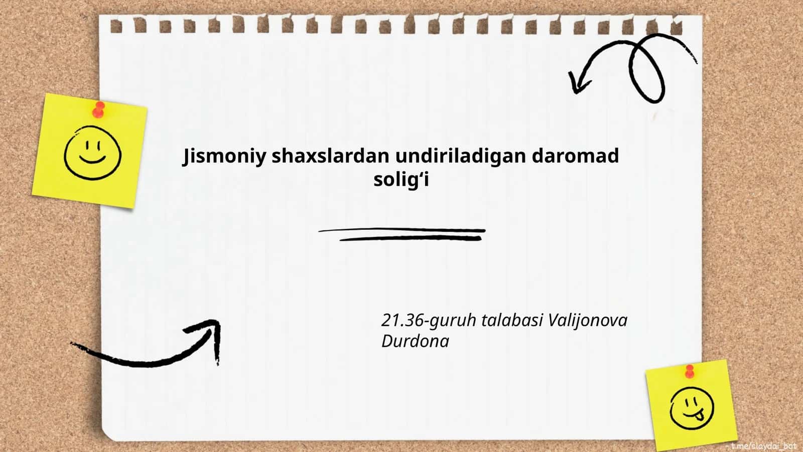 Jismoniy shaxslardan undiriladigan daromad soligʻi