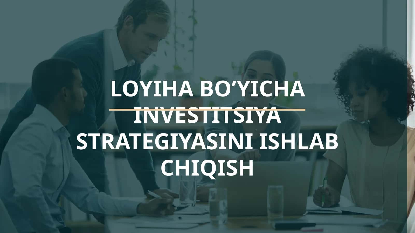 INVESTITSIYA STRATEGIYASI