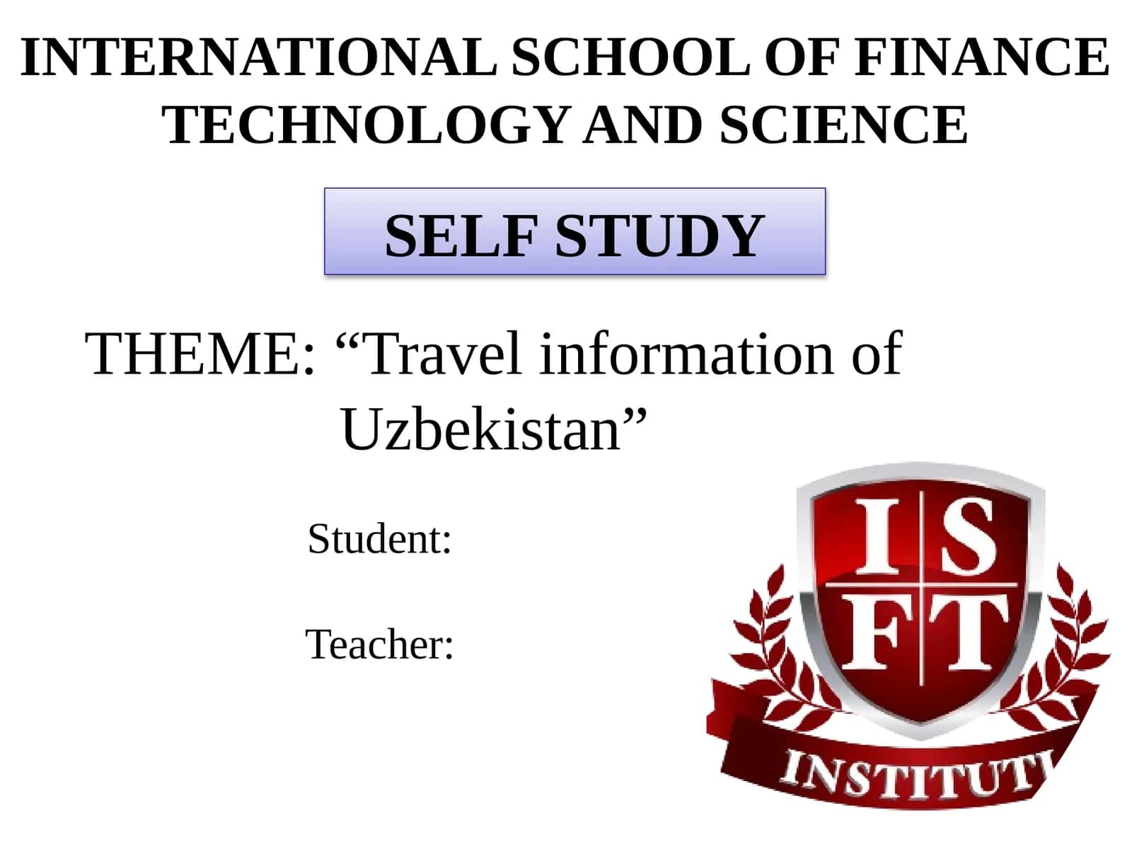 Travel information of Uzbekistan