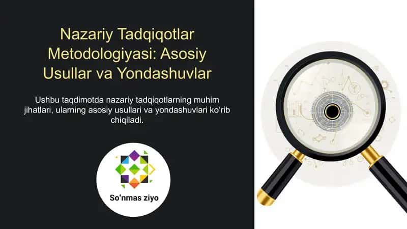 Nazariy Tadqiqotlar Metodologiyasi: Asosiy Usullar va Yondashuvlar