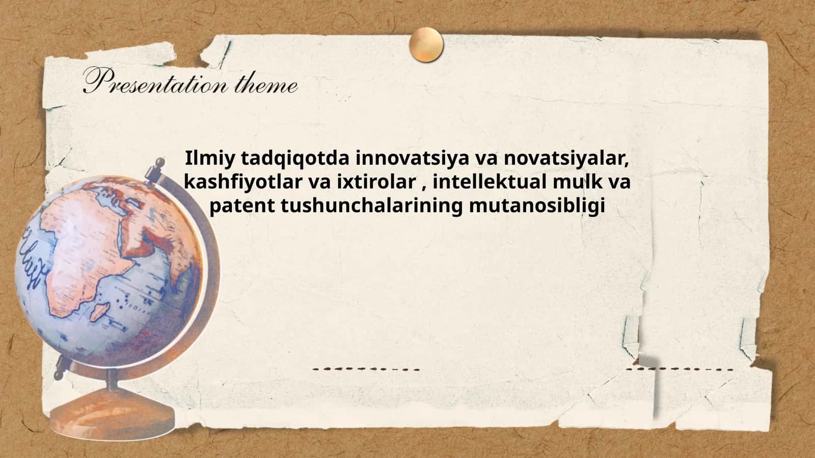 Ilmiy tadqiqotda innovatsiya va novatsiyalar, kashfiyotlar va ixtirolar, intellektual mulk va patent tushunchalarining mutanosibligi
