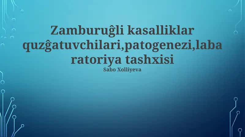 Virusli Kasalliklar Patogenezi