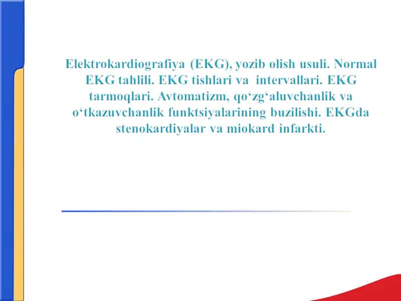 Elektrokardiogramma