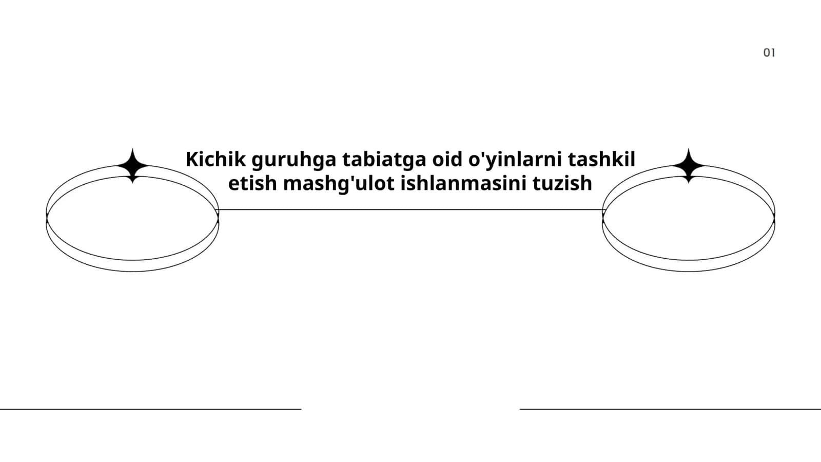 Kichik guruhga tabiatga oid o'yinlarni tashkil etish mashg'uloti