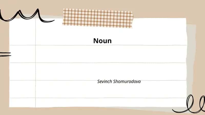 Types of Nouns