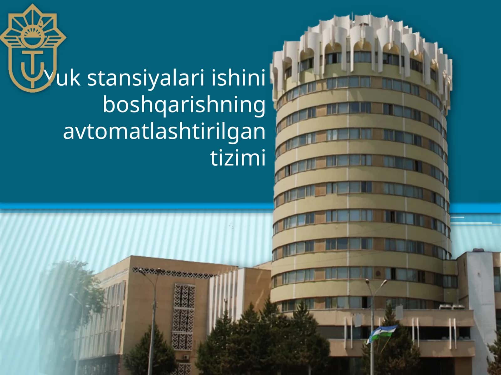 Yukstansiyalari ishini boshqarishning avtomatlashtirilgan tizimi