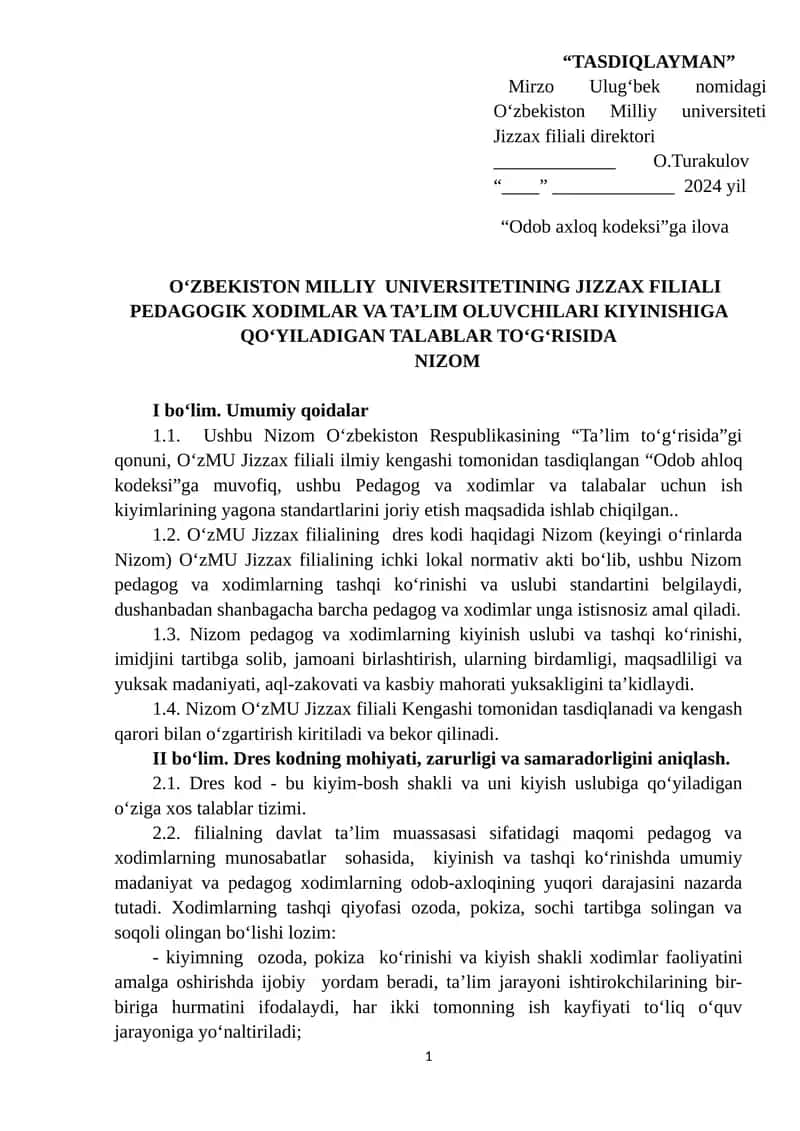 Odob ahloq kodeksi