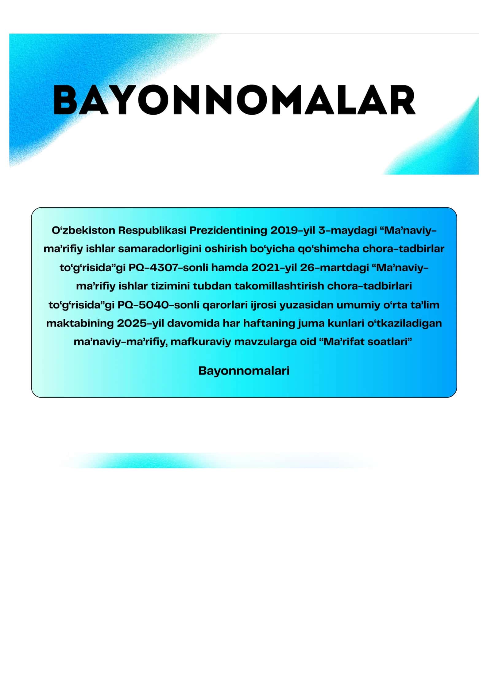 MS BAYONNOMALARI