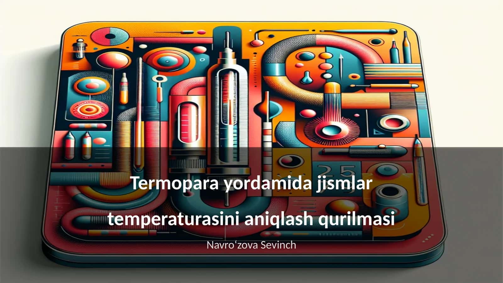Termopara yordamida jismlar temperaturasini aniqlash qurilmasi