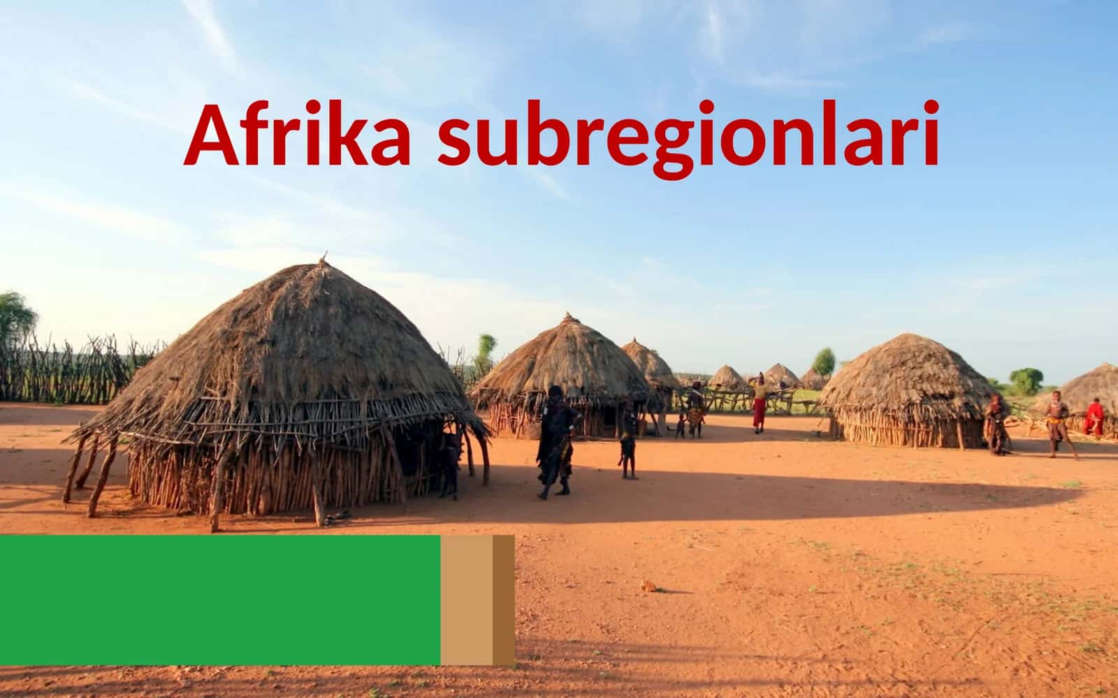 Afrika subregionlari